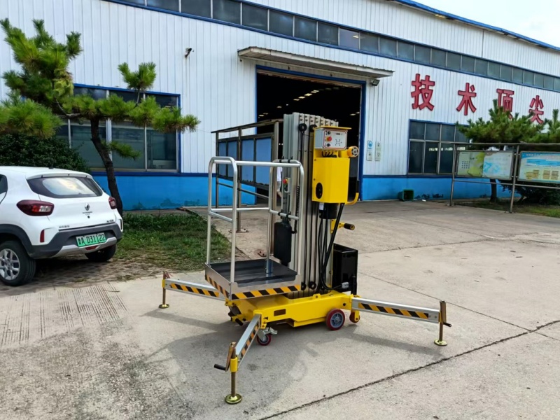 單桅柱高空作業(yè)平臺手推式主要作用是什么？